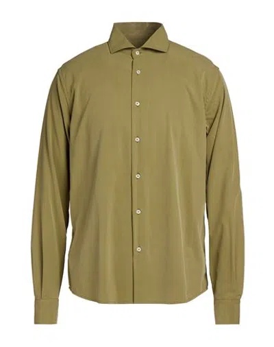 Imperial Man Shirt Sage Green Size S Modal, Polyester, Elastane