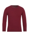 IMPERIAL IMPERIAL MAN SWEATER BURGUNDY SIZE XL VISCOSE, POLYESTER, POLYAMIDE