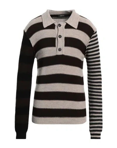 Imperial Man Sweater Dark Brown Size Xl Acrylic, Wool, Alpaca Wool, Viscose