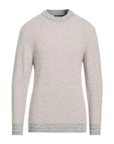 Imperial Man Sweater Light Grey Size Xl Acrylic, Polyamide, Wool, Viscose In Metallic