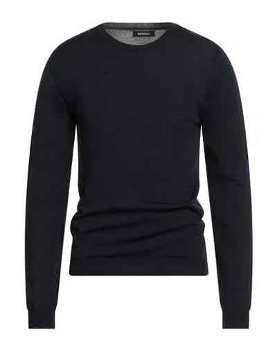 Imperial Man Sweater Navy Size Xxl Virgin Wool, Polyacrylic