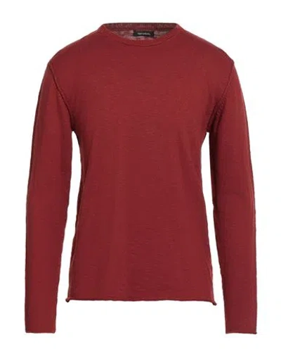 Imperial Man Sweater Rust Size L Cotton