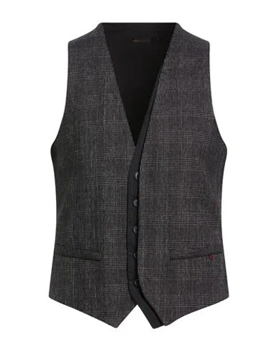 Imperial Man Tailored Vest Black Size M Cotton, Polyester, Elastane