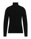 Imperial Man Turtleneck Black Size Xl Viscose, Polyester, Polyamide In Black