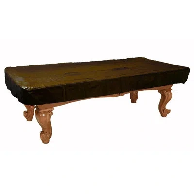 Imperial Naugahyde Fitted Pool Table Cover In Brown