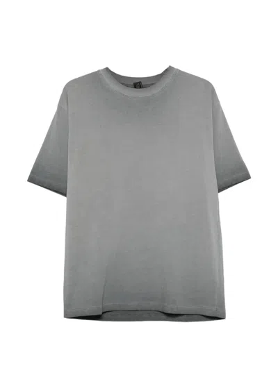 Imperial Ombré-effect Crew-neck T-shirt In Gray