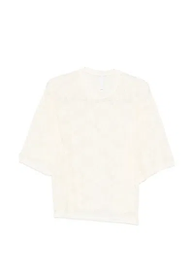 Imperial Patterned Top In Neutral