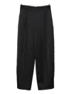 Imperial Pleated-front Trousers In Black
