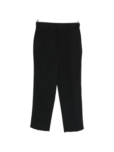 Imperial Pleated Trousers In Black