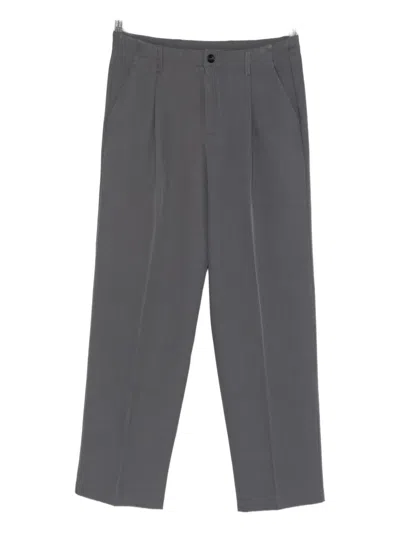 Imperial Pleated Trousers In Gray