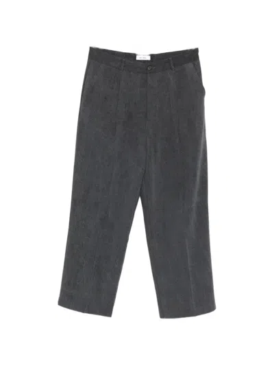 Imperial Pleated Trousers In Gray