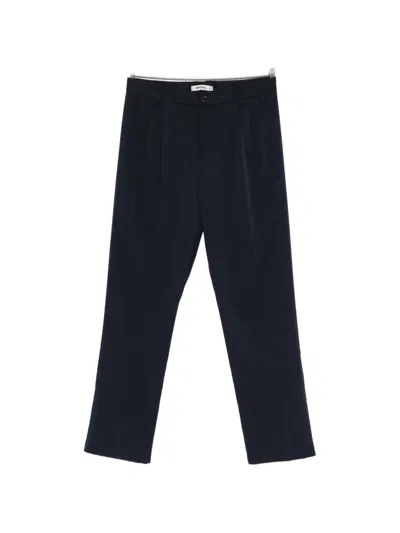 Imperial Pleated-design Trousers In Blue