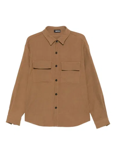Imperial Pocket Shirt In Brown