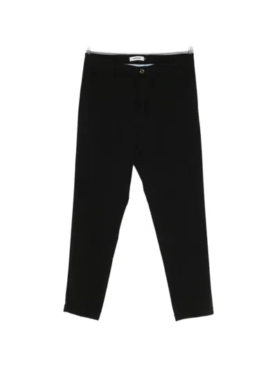 Imperial Pressed-crease Trousers In Black