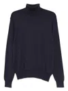 Imperial Roll-neck Sweatshirt In Blue
