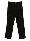 Imperial Side-pocket Trousers In Black