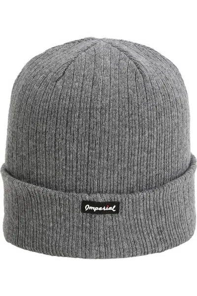 Imperial The Edelweiss Cuffed Beanie In Gray