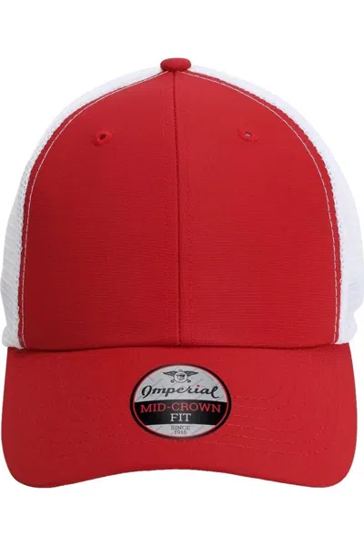 Imperial The Original Sport Mesh Cap In Red