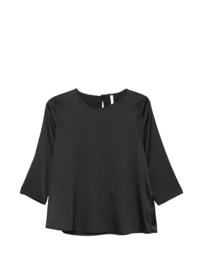 Imperial Three-quarter Sleeve Top In Gray