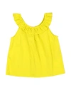 Imperial Toddler Girl Top Yellow Size 6 Cotton In Yellow