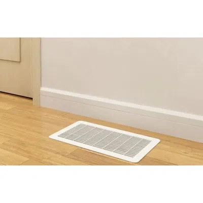 Imperial White Heavy Gauge Floor Return