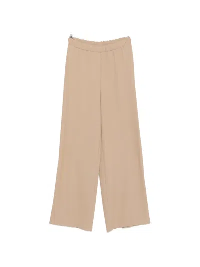 Imperial Wide-leg Palazzo Pants In Brown