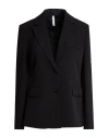 Imperial Woman Blazer Black Size M Polyester, Elastane