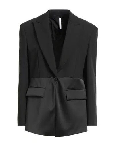 Imperial Woman Blazer Black Size S Polyester, Viscose, Elastane