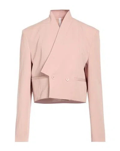 Imperial Woman Blazer Blush Size S Polyester, Viscose, Elastane In Pink