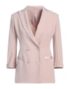 Imperial Woman Blazer Light Pink Size Xs Polyester, Elastane
