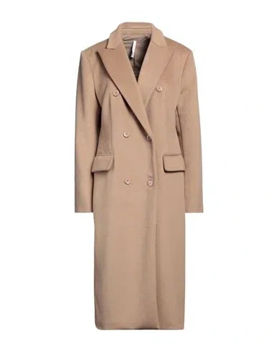 Imperial Woman Coat Camel Size Xl Polyester, Viscose In Beige