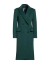 Imperial Woman Coat Emerald Green Size L Polyester, Viscose