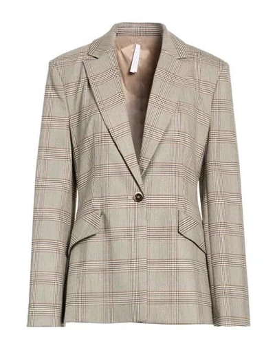 Imperial Woman Jacket Light Grey Size S Polyester, Viscose, Elastane In Neutral