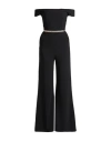Imperial Woman Jumpsuit Black Size Xs Polyester, Elastane