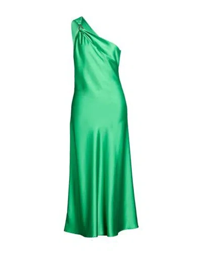 Imperial Woman Midi Dress Green Size L Polyester