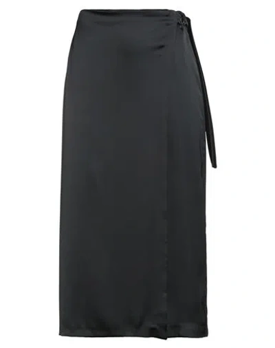 Imperial Woman Midi Skirt Black Size M Polyester