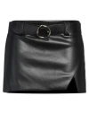 Shop Imperial Woman Mini Skirt Black Size M Polyester, Polyurethane
