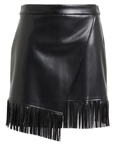 Imperial Woman Mini Skirt Black Size M Polyester, Polyurethane