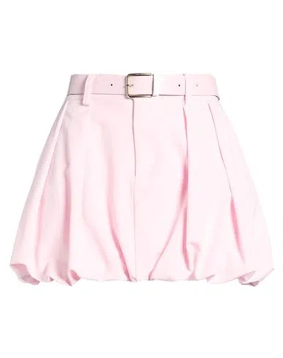 Imperial Woman Mini Skirt Pink Size M Polyester, Viscose, Elastane