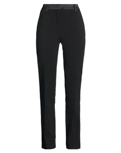 Imperial Woman Pants Black Size L Polyester, Elastane