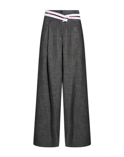 Imperial Woman Pants Black Size S Polyester, Viscose, Elastane