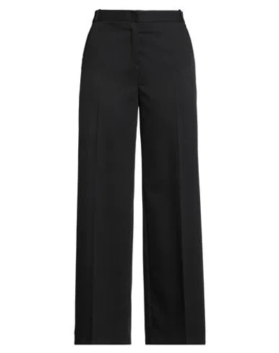 Imperial Woman Pants Black Size Xl Polyester, Viscose, Elastane, Acetate