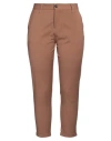 Imperial Woman Pants Camel Size 16 Polyester, Viscose, Elastane In Beige
