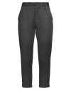 IMPERIAL IMPERIAL WOMAN PANTS CHARCOAL SIZE 16 POLYESTER, VISCOSE, ELASTANE