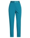 Imperial Woman Pants Deep Teal Size S Polyester, Elastane In Green