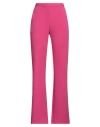 Imperial Woman Pants Fuchsia Size M Polyester, Elastane In Pink