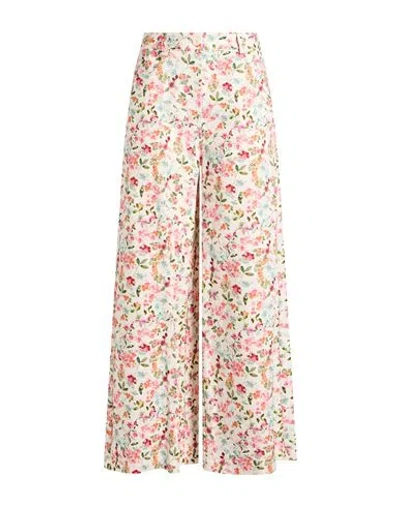 Imperial Woman Pants Fuchsia Size S Cotton, Elastane In Pink