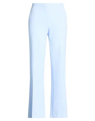 Imperial Woman Pants Light Blue Size L Polyester, Elastane