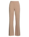 Imperial Woman Pants Light Brown Size L Polyester, Elastane