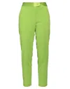 Imperial Woman Pants Lime Green Size L Polyester, Elastane